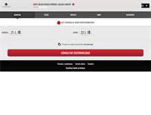 Tablet Screenshot of hotelimperiallaguna.com